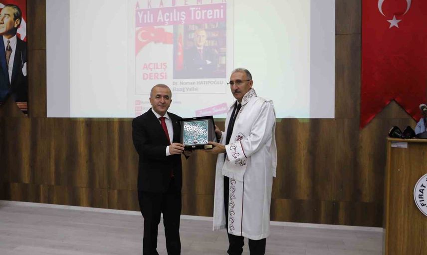 Fırat Üniversitesi'nde yeni dönem: terörsüz Türkiye vurgusu