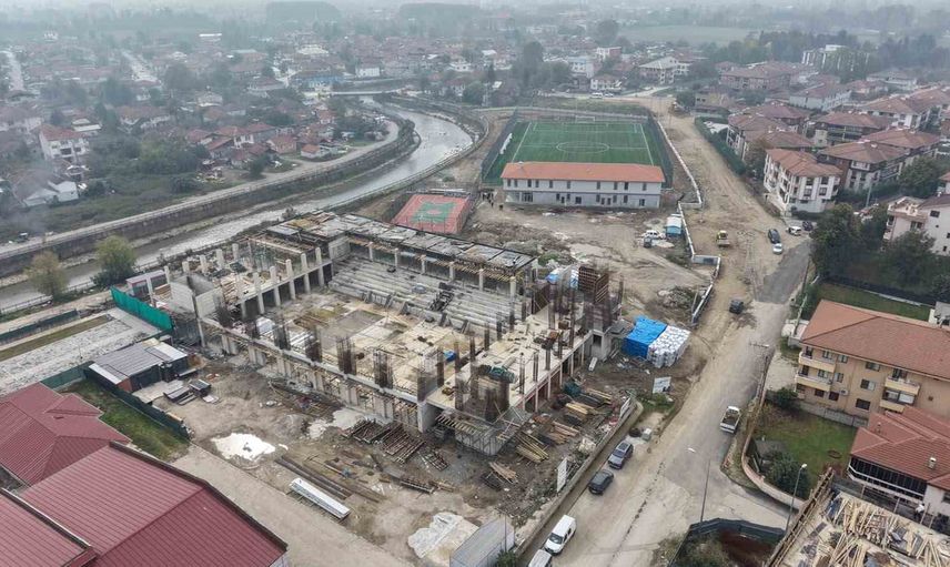 Düzce'de 19 Mayıs spor kampüsü tamamlanmaya yakın