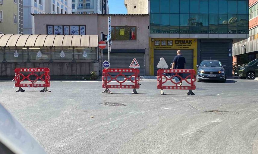 İSKİ çalışması sırasında doğalgaz borusu zarar gördü, Rami Kışla Caddesi'nde panik