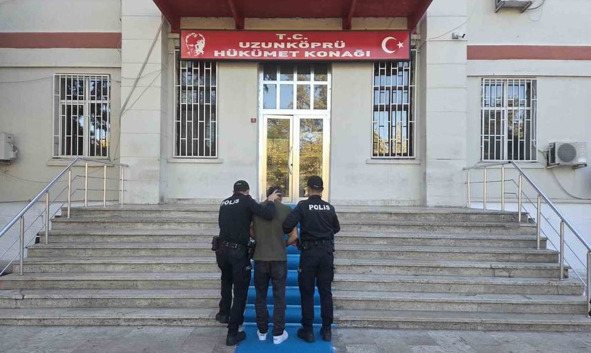 Uzunköprü'de cinayet şüphelisi ortak çalışmayla yakalandı