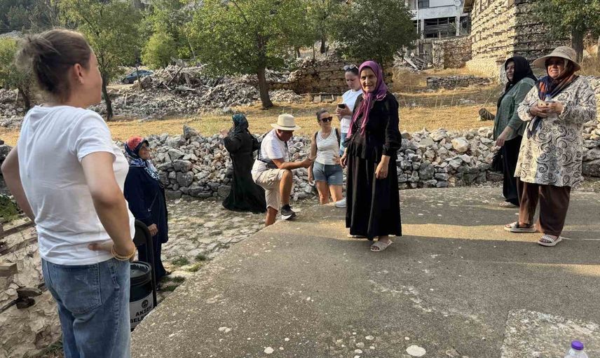 Betonsuz köy Sarıhacılar Antalya'nın kültür rotalarını canlandırıyor