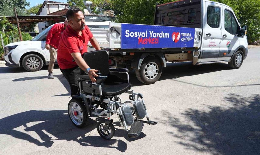 Mahalle buluşmasında talep anında karşılandı: M.Ş.'ye 12 saatte akülü sandalye