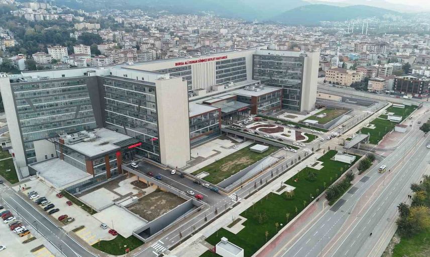 Bursa'da Ali Osman Sönmez Devlet Hastanesi fiilen hizmete başladı