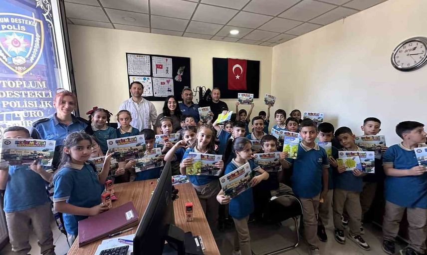 Yüksekova'da minik öğrenciler polislikle tanıştı