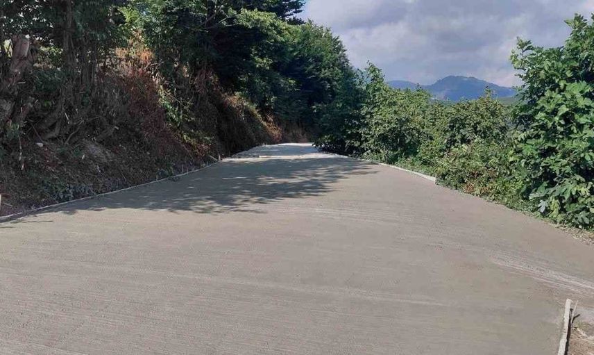 Canik'te kırsala 150 milyon liralık beton yol hamlesi