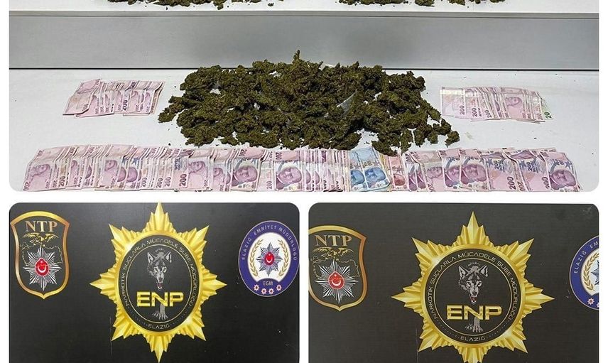Elazığ’da 15 günlük operasyonda skunk ve sentetik haplar ele geçirildi; yedi tutuklama