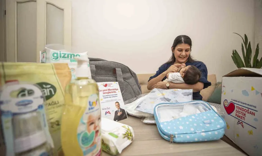 Mersin’de yeni doğana tek çanta: Hoş Geldin Bebek ile 18 bin aile desteklendi