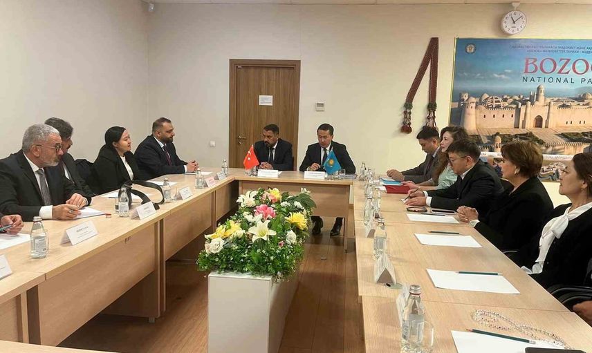 Sorgun'dan Kazakistan'a kültür köprüsü: Ekinci başkanlığındaki heyet Bozok'ta
