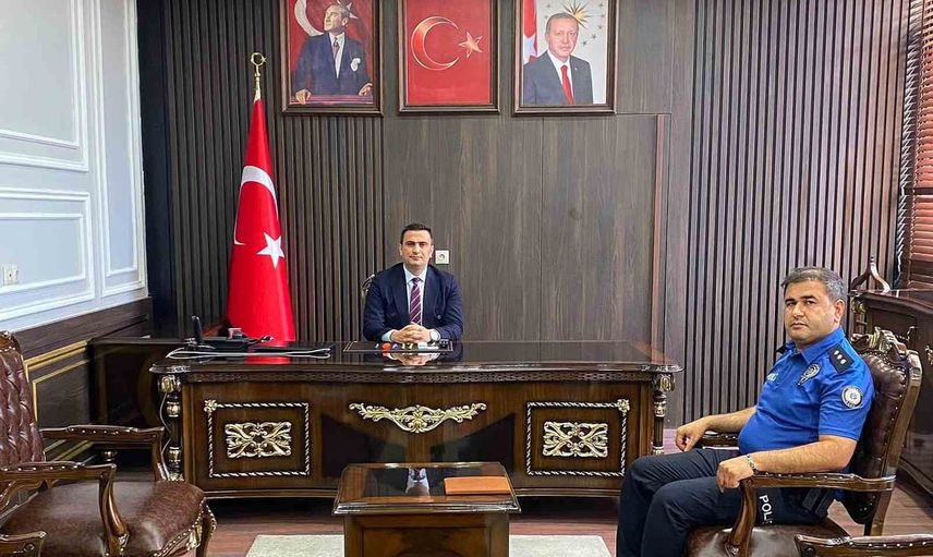 Araban'da yeni dönemin emniyet amiri Ramazan Kartal göreve başladı