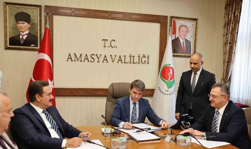 Gümüşhacıköy'e yeni sanayi vizyonu: osb protokolü imzalandı