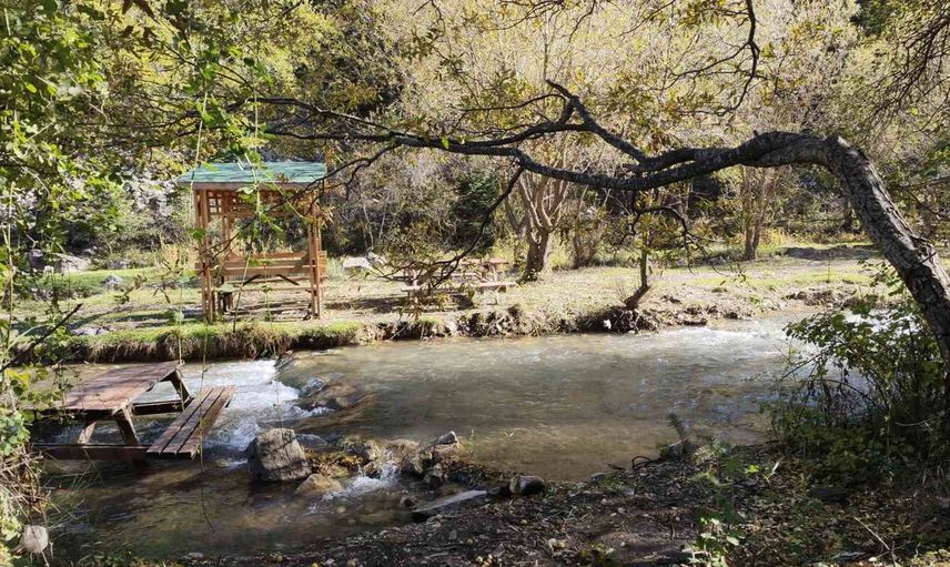Sonbaharda sessizliğe kavuşan Aygırdibi şelalesi yöre halkının yeni buluşma noktası