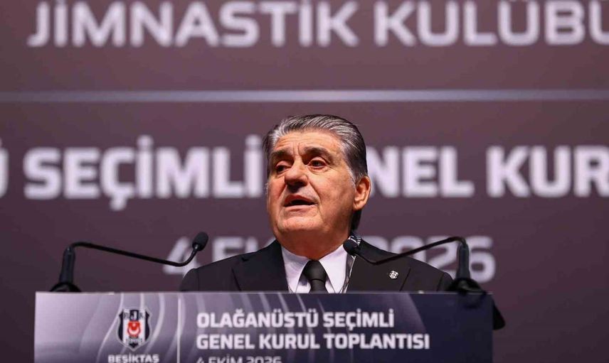 Beşiktaş'ta olağanüstü kurulda Serdal Adalı güven tazeledi