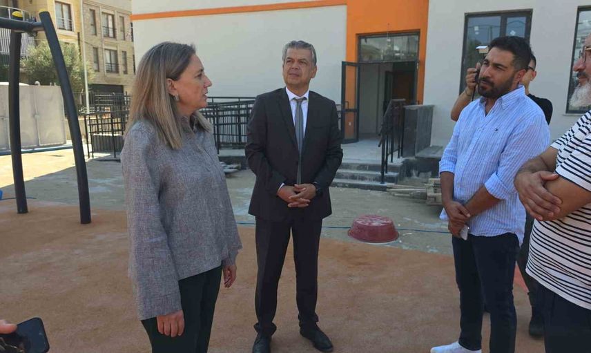 Nazilli'nin örnek yaşam alanı olacak Cumhuriyet İlkokulu açılışa hazırlanıyor