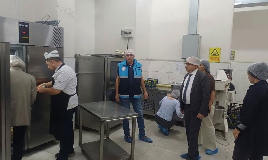 Nazilli'de kurum yemekhanelerine kapsamlı hijyen ve gıda güvenliği denetimi