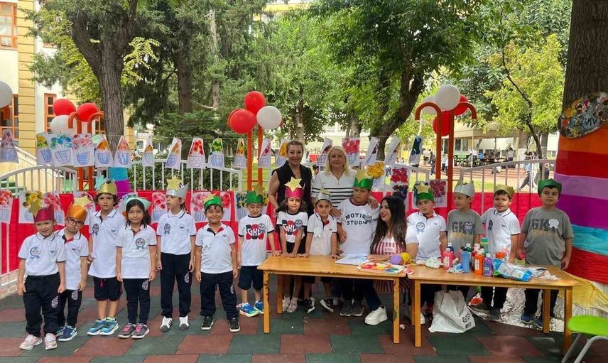 GKV anaokulunda yeni eğitim yılı coşkusu: minikler 'okula hoş geldin' partisiyle başladı