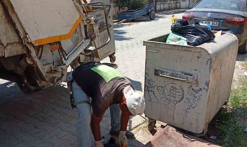 Germencik'te temiz çevre çağrısı: atıklar konteyner çevresine bırakılmasın