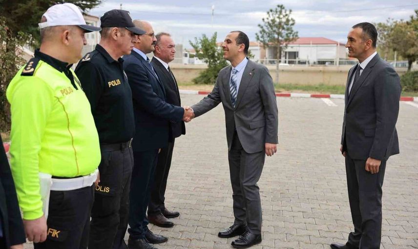 İğdır'ın yeni emniyet müdürü kurumla tanıştı, güvenlik gündemi konuşuldu