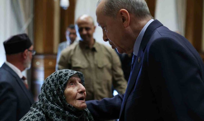 Cumhurbaşkanlığı Külliyesi'nde şehit aileleriyle vefa buluşması