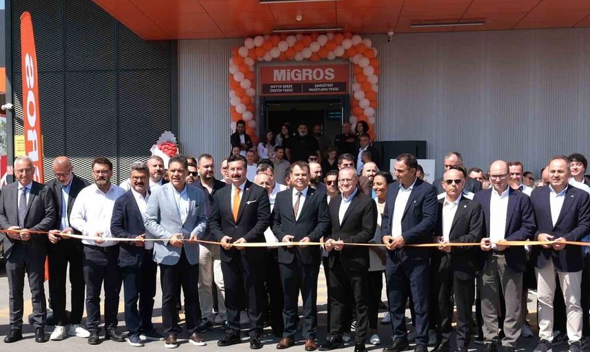 Migros Yenişehir'de taze gıdada entegre üretim ve paketleme merkezi açtı