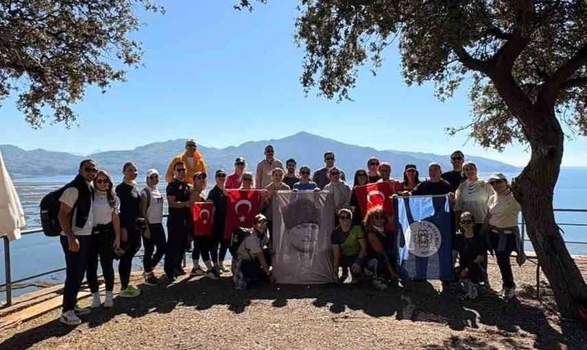 muğla'da cumhuriyet coşkusu spor ve doğayla kutlandı