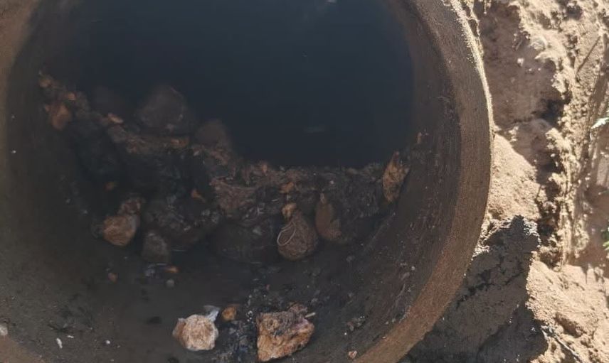 Gönen'de Dumanalan hattında 15 yıllık gizli engel çıkarıldı
