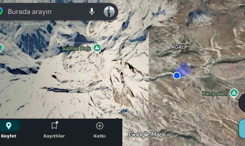 Adilcevazlı motorculardan Süphan zirvesinde Türk bayrağına anlamlı tırmanış