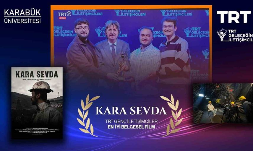 KBÜ öğrencilerinin Kara Sevda belgeseli TRT yarışmasında birinci oldu