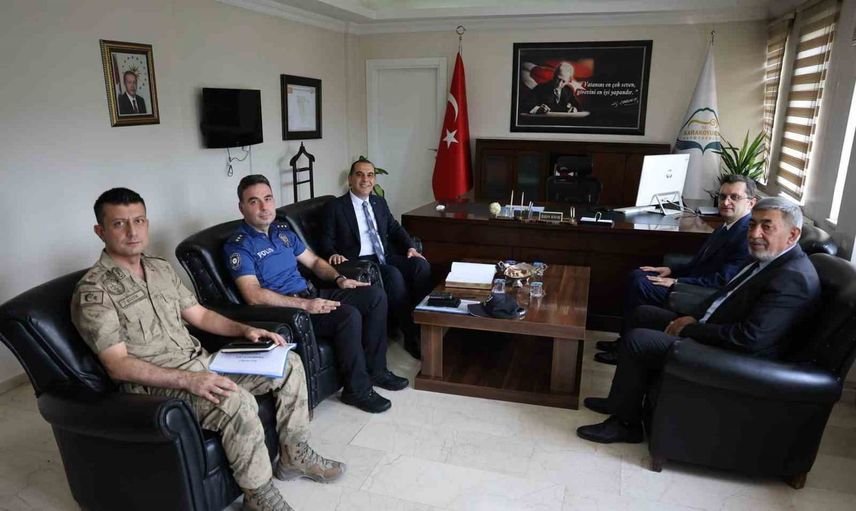 Vali Taşolar’dan Karakoyunlu kaymakamı Kayaş’a hayırlı olsun ziyareti