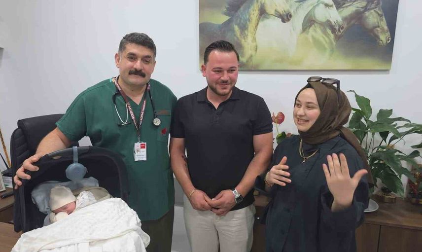 Acilden başlayan güven bebeğe doktorun adını kazandırdı