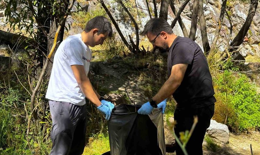 Kırlangıç Vadisi'nde sporla başlayan çevre seferberliği