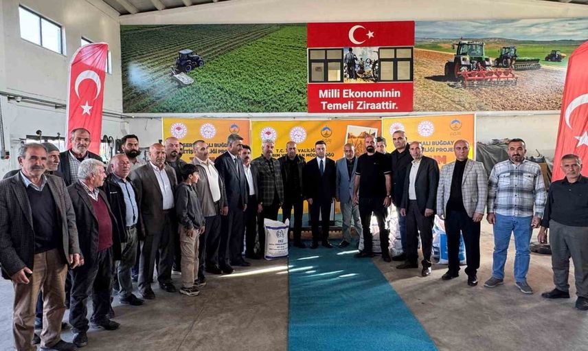 Ağrı'da verim odaklı tohum kampanyası: 1.100 üreticiye 550 ton buğday