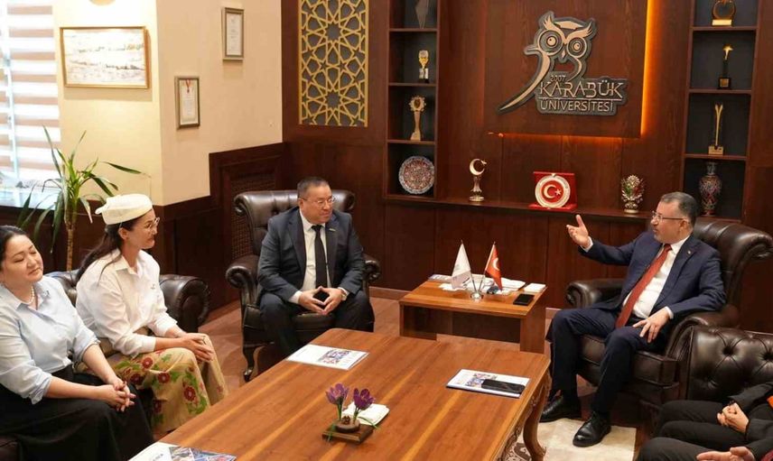 Karabük ve Atyrau'dan ortak tezli yüksek lisans adımı
