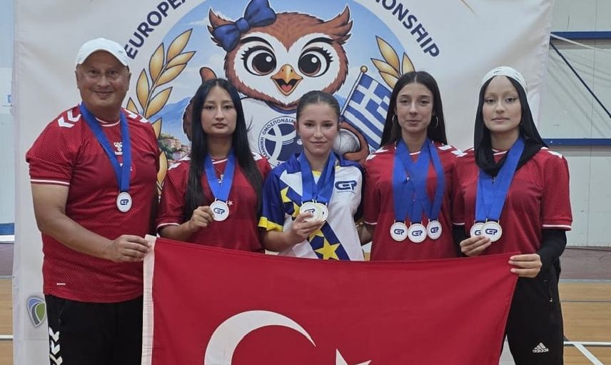 Samsunlu genç bocce sporcusu Avrupa'da iki kez zirveye çıktı