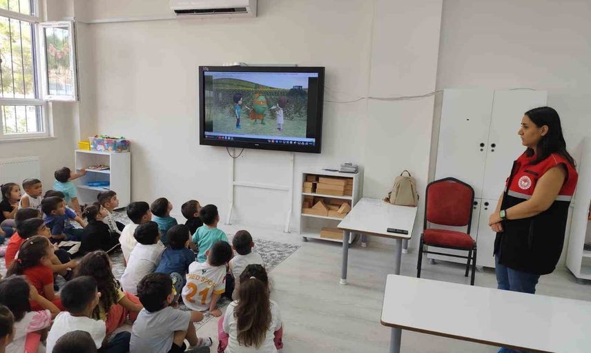 Adıyaman'da çocuklara gıdanın değerini öğreten farkındalık programı