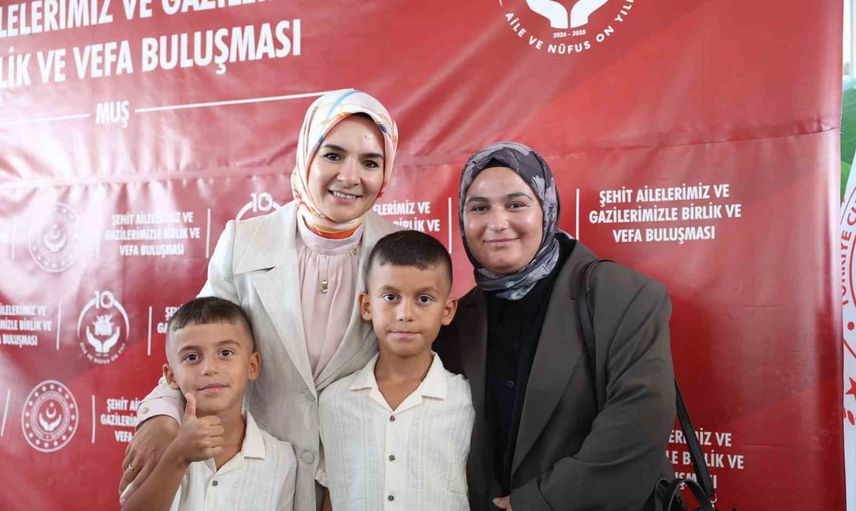 Devletin şefkat eli Muş'ta: şehit aileleri ve gazilerle vefa buluşması