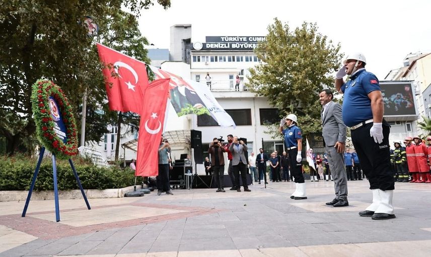 Denizli itfaiyesi 312. yılında kapasiteyi artırarak halka daha hızlı hizmet sözü verdi