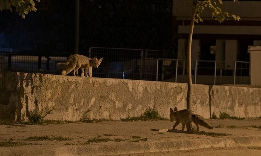 Erzincan'da yaban hayatı yerleşimle iç içe: tilkiler stadyum çevresinde, ayılar köyde