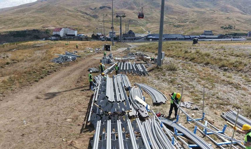Erciyes’e yıl boyunca hareket getirecek 1.100 metrelik dağ kızağı projesi