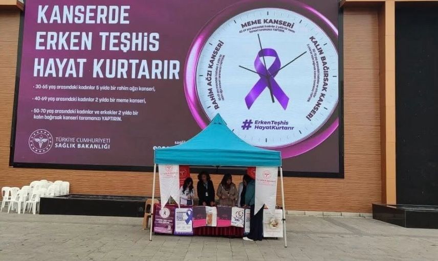 Erzincan'da kadına yönelik erken tanı çağrısı: ücretsiz tarama imkanları anlatıldı