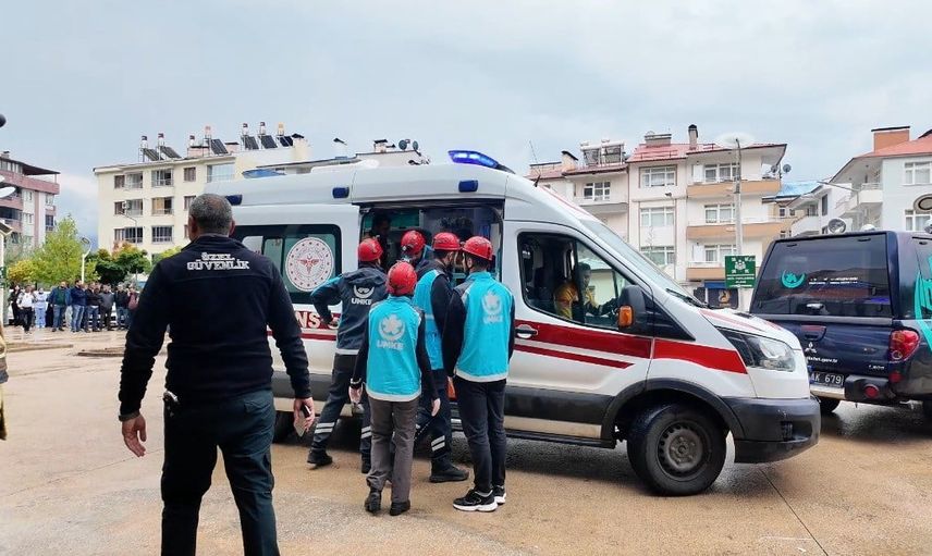 Tunceli'de sağlık binalarında afet hazırlığı tatbikatı