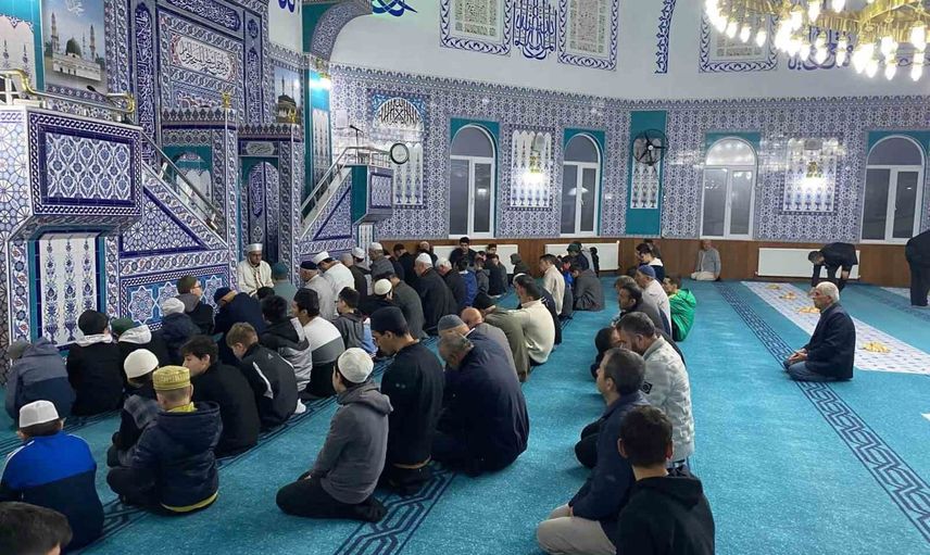 Manevi sabah buluşması Kavak'ta cemaatin birlik duygusunu pekiştirdi