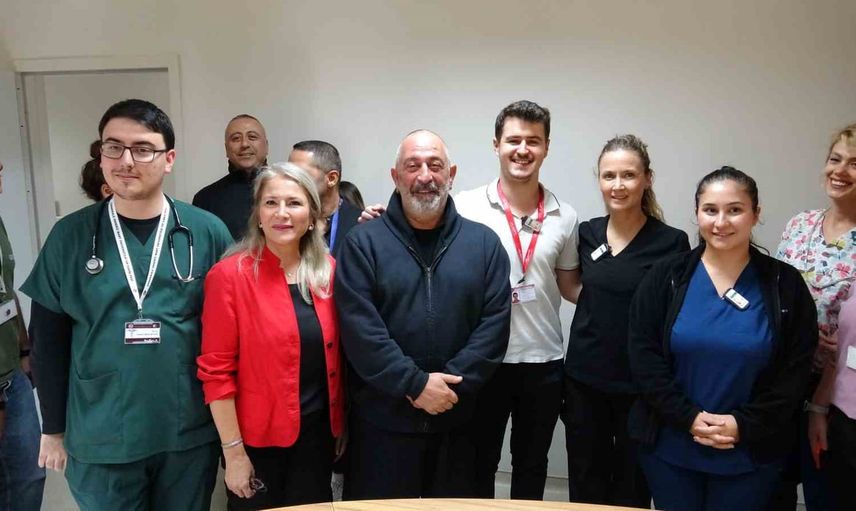 Cem Yılmaz Çanakkale'de kontrole geldi: 'durumum iyi, dikkat etmem lazım'