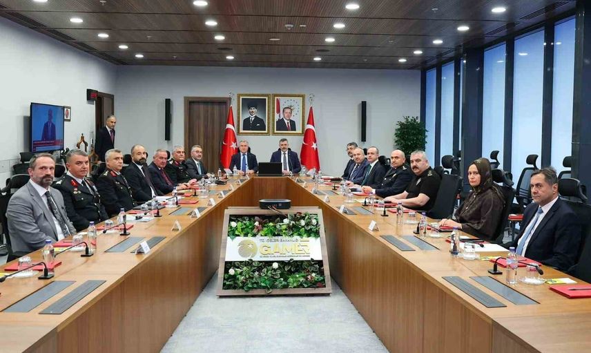 Yurt güvenliği vks toplantısında illerin hazırlıkları ve koordinasyon gündeme geldi