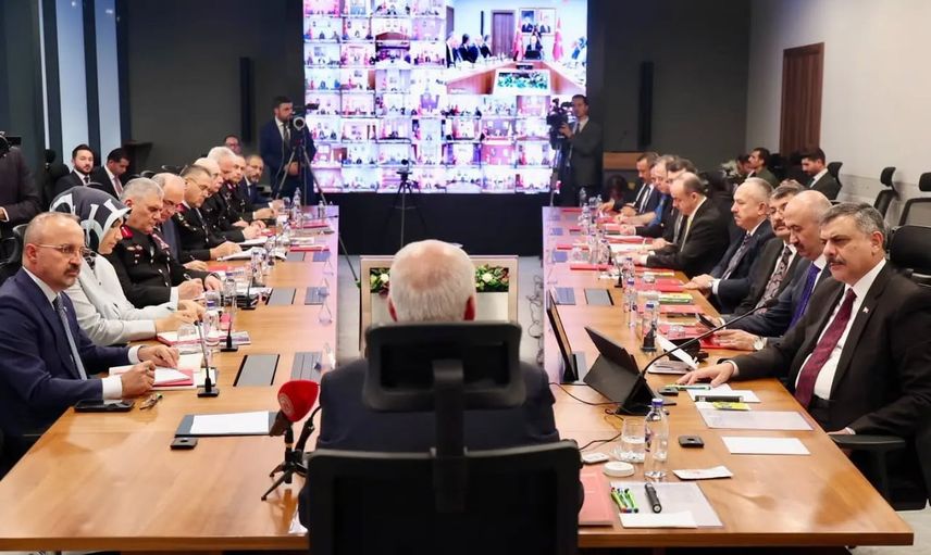 Vali Mustafa Eldivan terörsüz Türkiye hedefine yönelik koordinasyonu gözden geçirdi