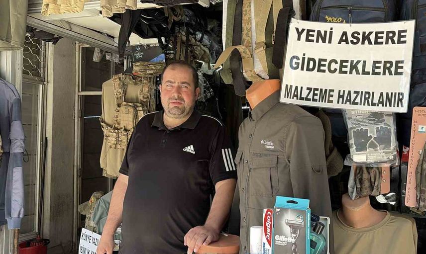 Üç kuşaktır Kayseri'de asker için malzeme önerileri