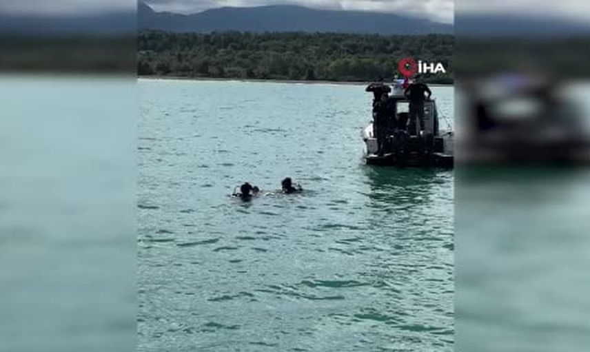Sinop açıklarında alabora olan teknede kaybolan polis sonar destekli dalgıç aramasıyla bulundu