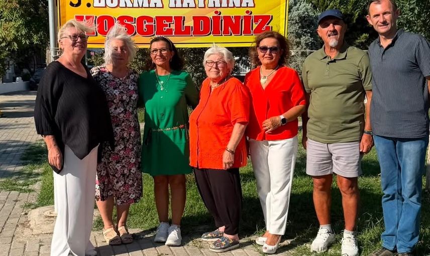 Burhaniye Ören'de dokuz yıldır süren lokma geleneği komşuları buluşturdu