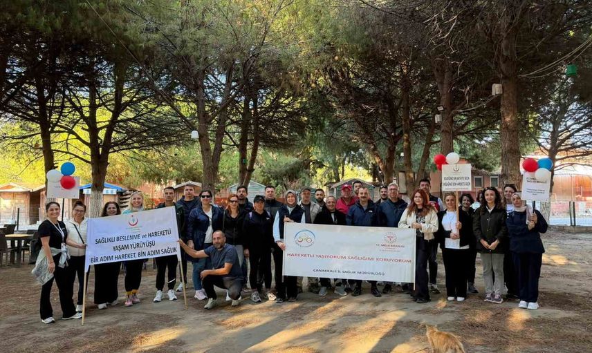 Zığındere harp yolu'nda 12 kilometrelik anma yürüyüşü