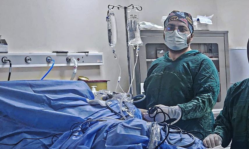 Patnos'ta dirsek artroskopisiyle günlük yaşama dönüş sağlandı