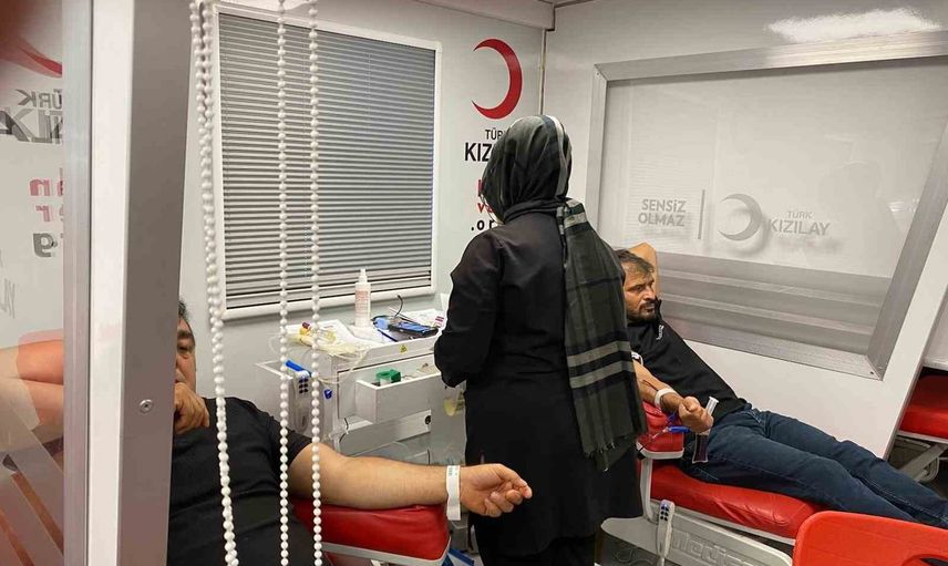 Karapınar'da beş günde 322 ünite kanla dayanışma
